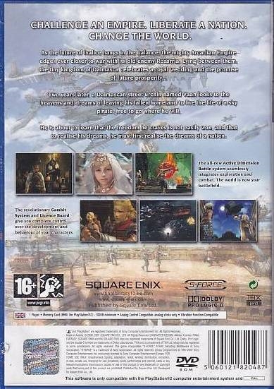 Final Fantasy XII - PS2 (B Grade) (Genbrug)